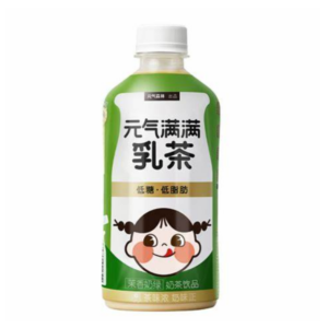 Genki Forest Milk Tea - Jasmine Flavor