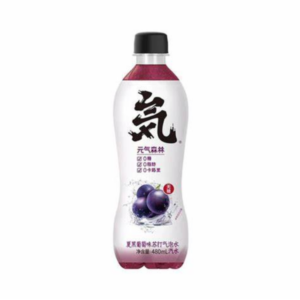 Genki Forest Sparkling Water - Grape Flavor