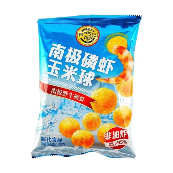 Hsu Fu Chi Crispy Cornball - Shrimp Flavor