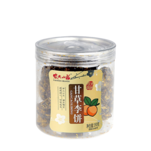 Farmers' Grange Jars – Chinese Licorice Flavored Plum Pieces (190g)