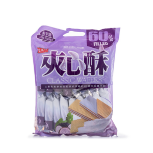 SHJ Cream Filled Wafer - Taro Flavor (400g)